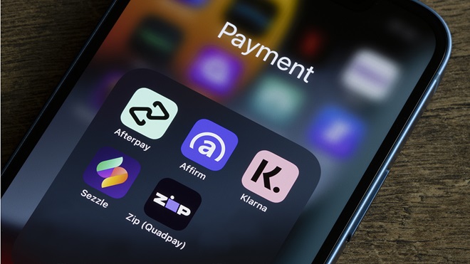 buy now pay later payment apps on smartphone